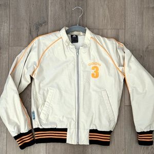 Women Vintage Adidas Zip up Jacket size Small